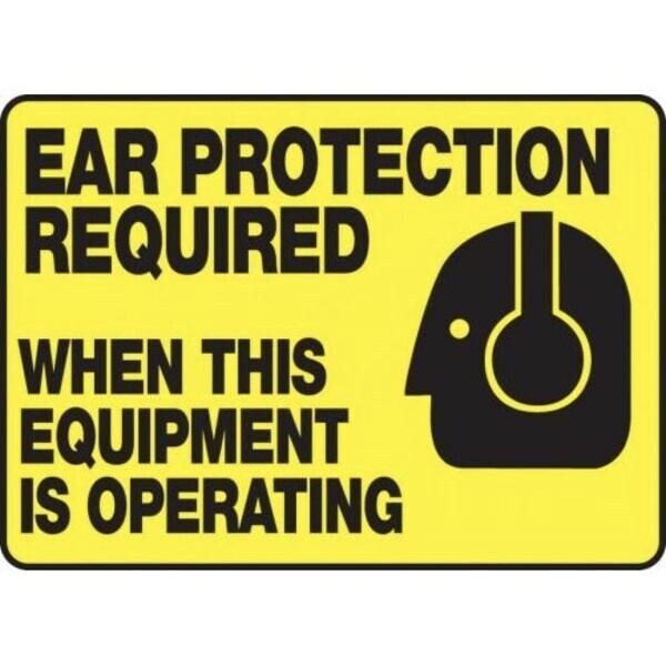 Accuform OSHA CAUTION SAFETY SIGN SAFETY MPPE466VA MPPE466VA - main